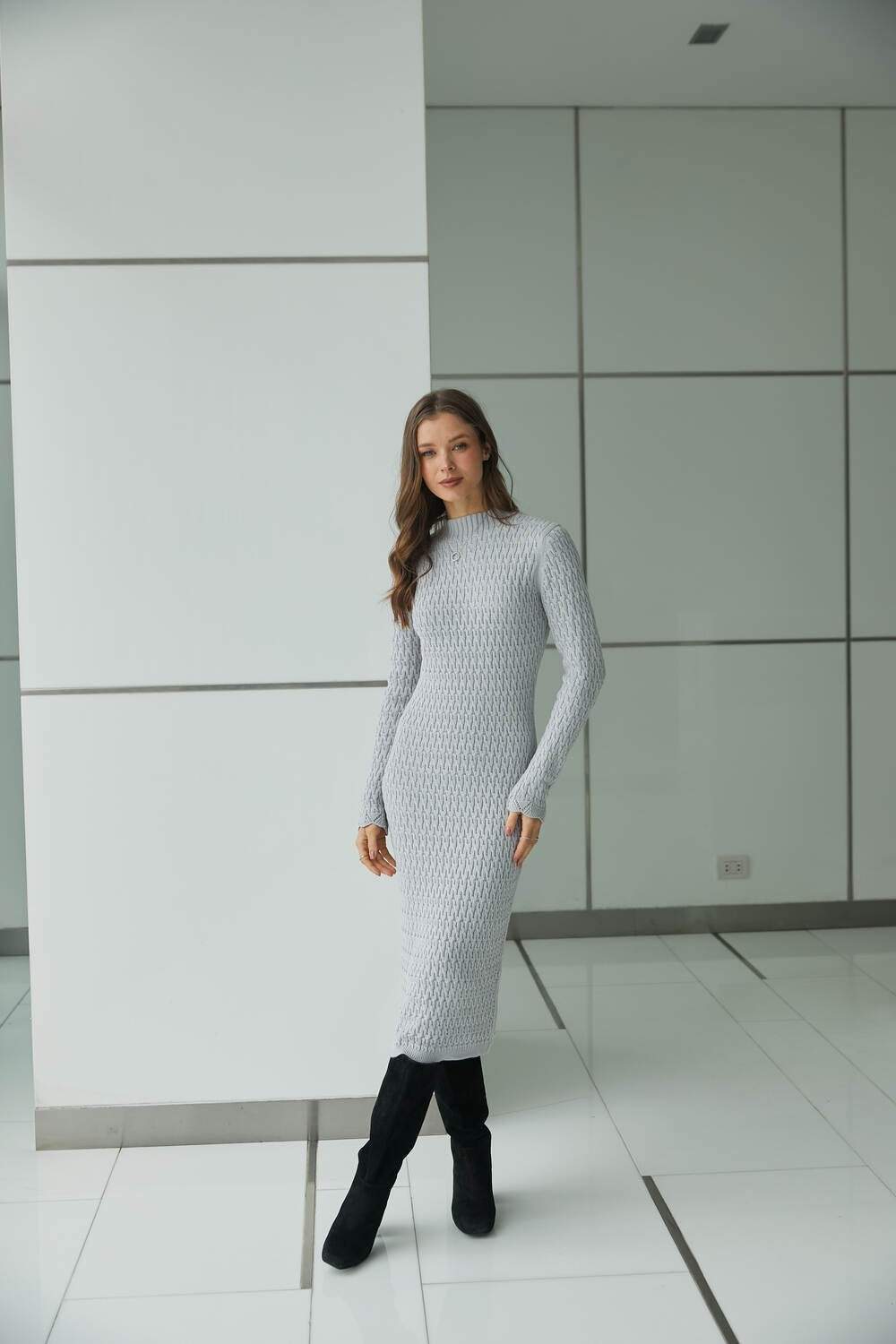 Knitted Dress Valentina by Alma Bianca