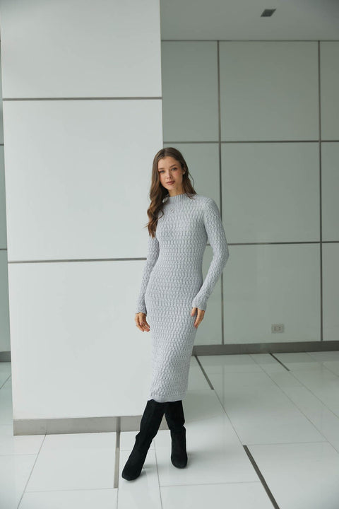 Knitted Dress Valentina by Alma Bianca