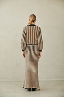 Knitted Long Skirt Elene by Alma Bianca