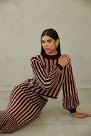 Knitted Long Skirt Elene by Alma Bianca