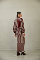 Knitted Long Skirt Elene by Alma Bianca