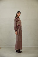 Knitted Long Skirt Elene by Alma Bianca