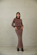 Knitted Long Skirt Elene by Alma Bianca