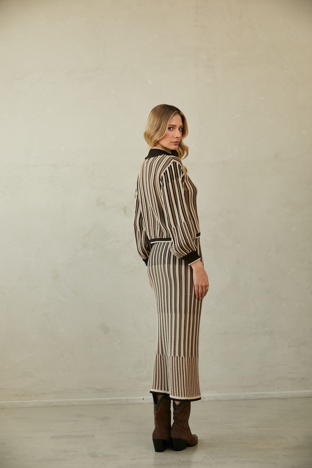 Knitted Skirt Elene by Alma Bianca