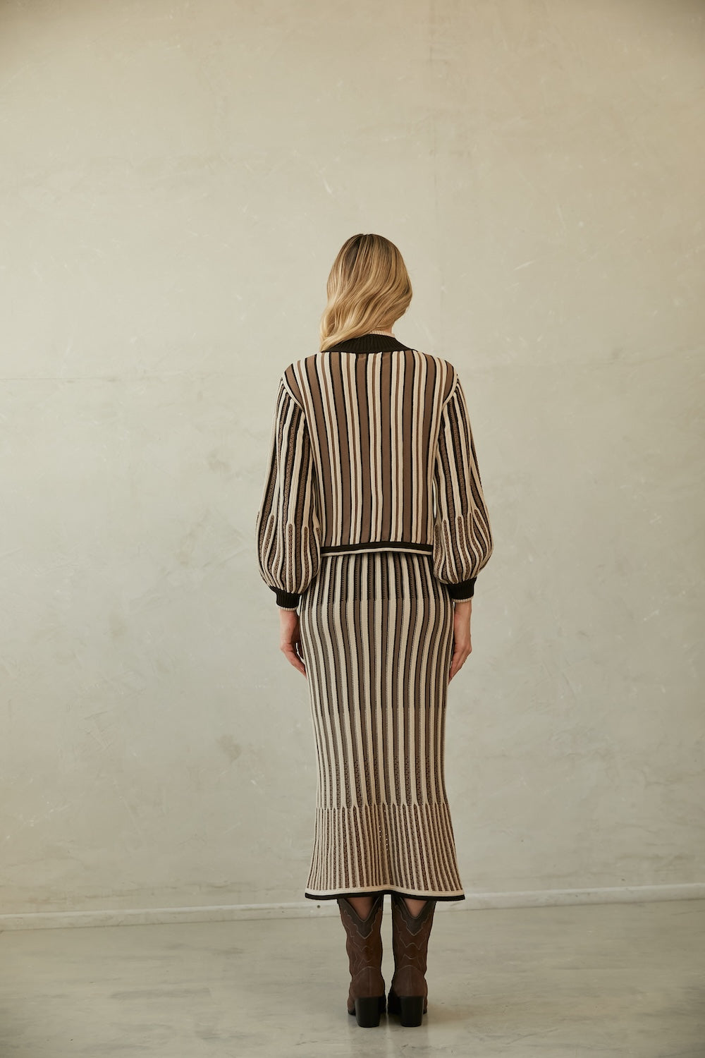 Knitted Skirt Elene by Alma Bianca