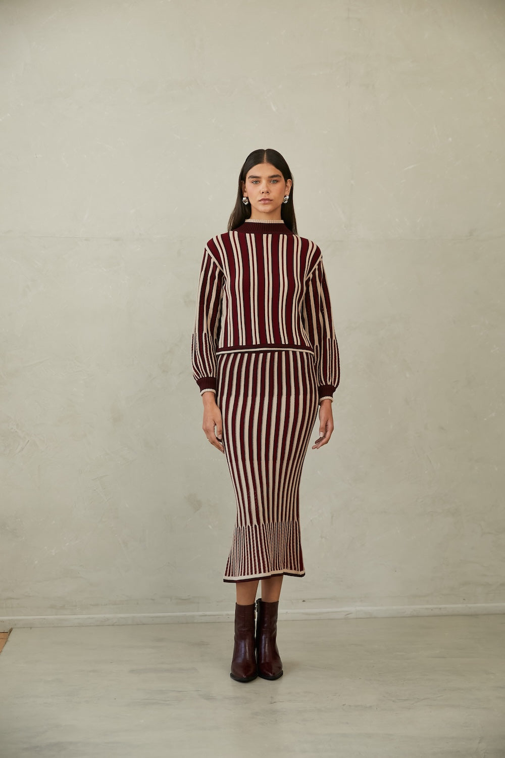 Knitted Skirt Elene by Alma Bianca