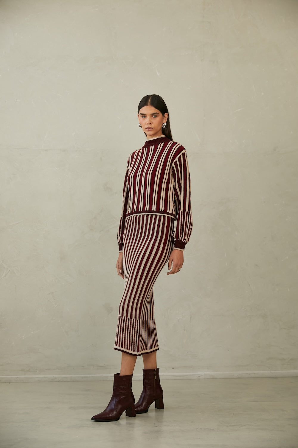 Knitted Skirt Elene by Alma Bianca