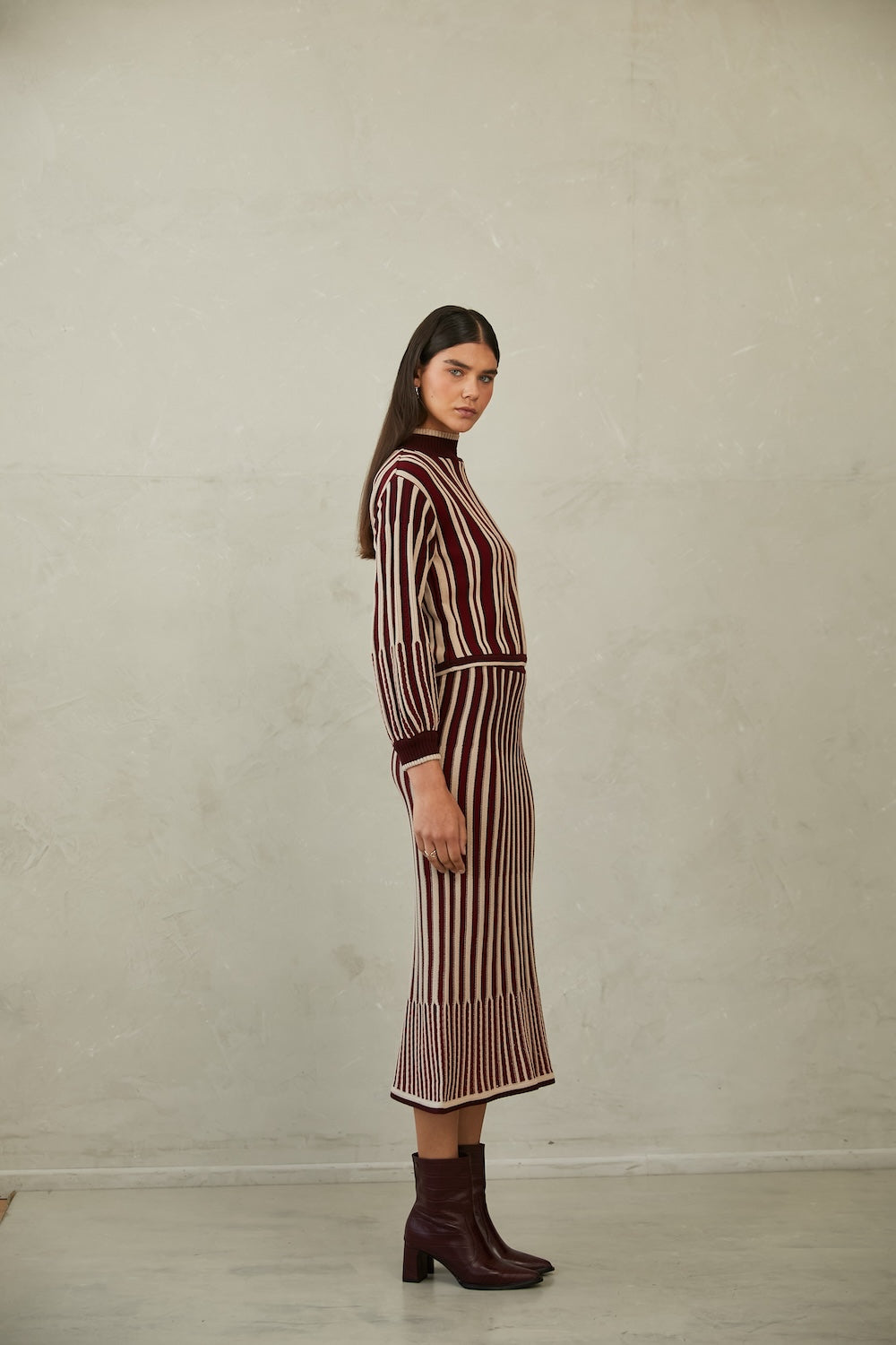 Knitted Skirt Elene by Alma Bianca