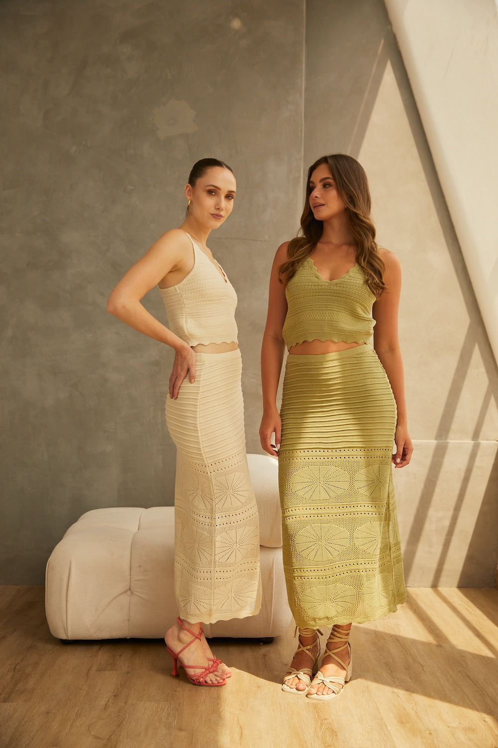 Knitted Skirt Maria José by Alma Bianca