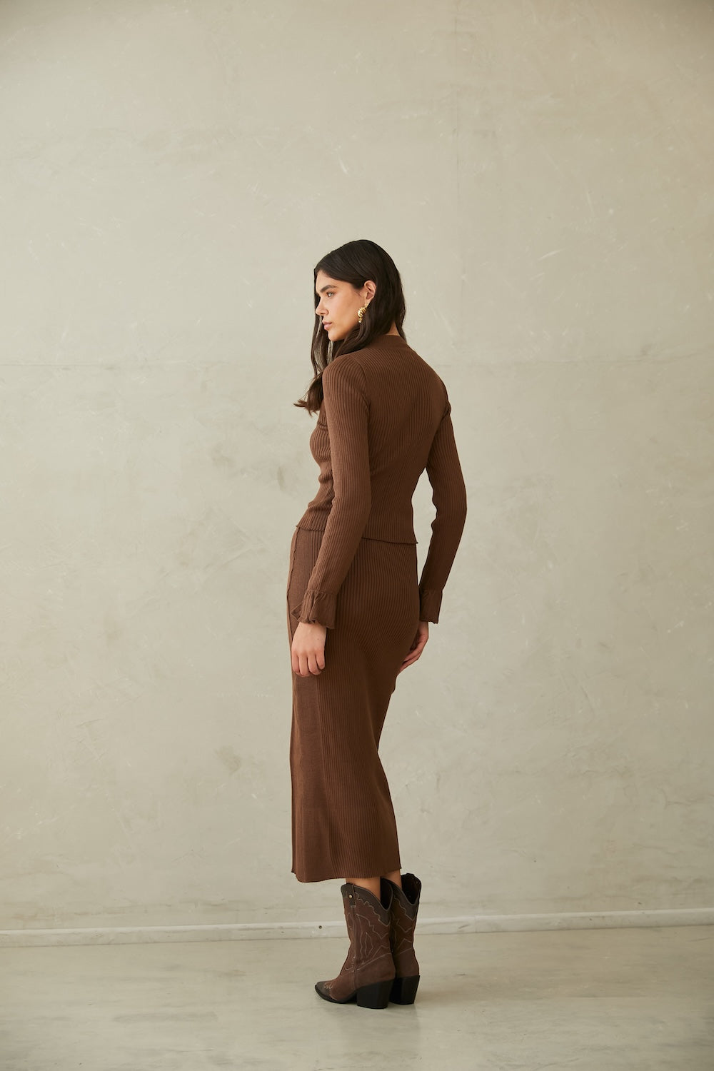 Knitted Skirt Rafaella by Alma Bianca