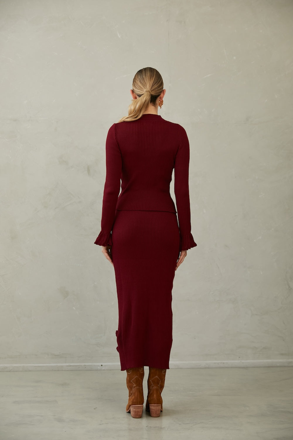 Knitted Skirt Rafaella by Alma Bianca