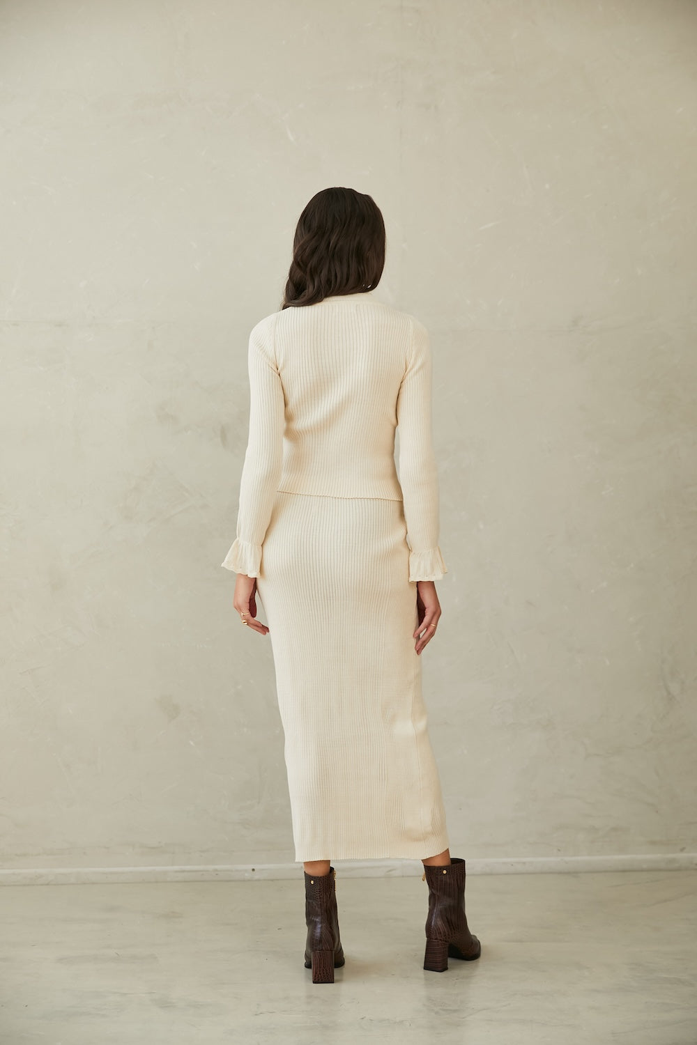 Knitted Skirt Rafaella by Alma Bianca