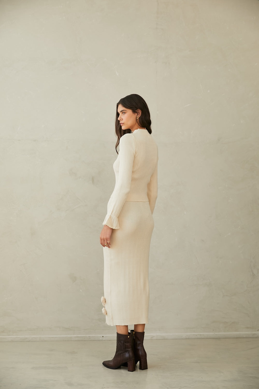 Knitted Skirt Rafaella by Alma Bianca