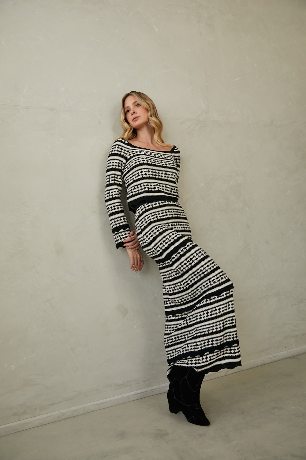 Knitted Skirt Sophie by Alma Bianca