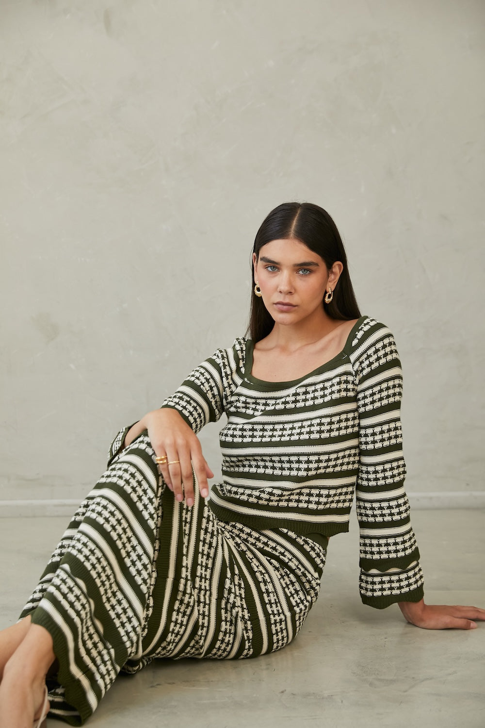 Knitted Skirt Sophie by Alma Bianca