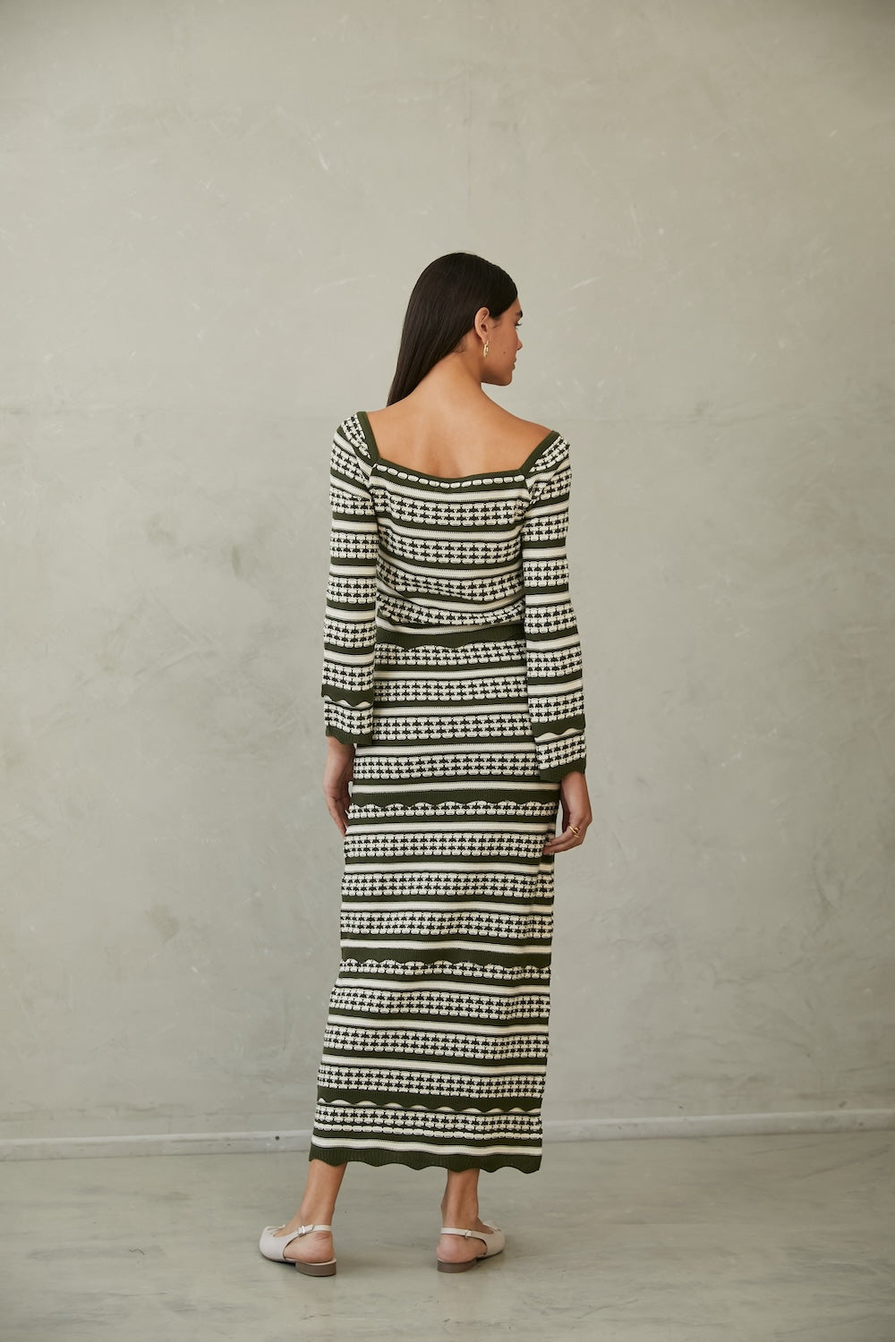 Knitted Skirt Sophie by Alma Bianca