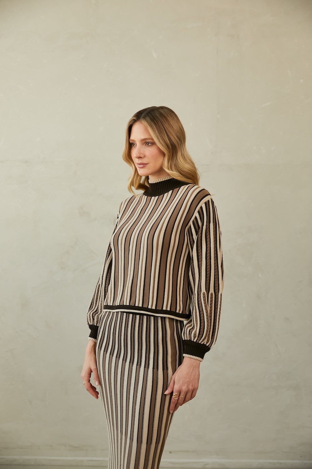 Knitted Top Elene by Alma Bianca