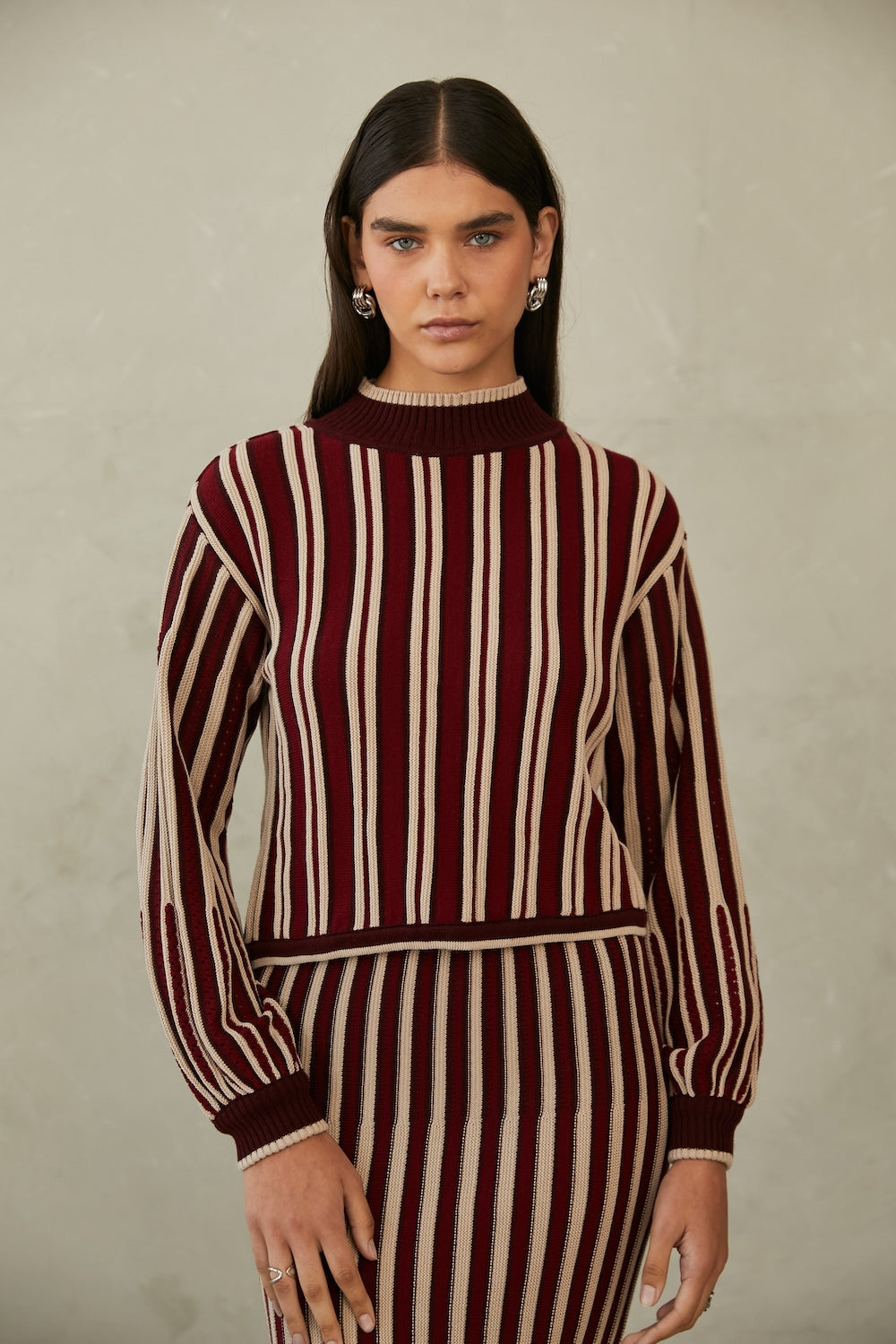 Knitted Top Elene by Alma Bianca