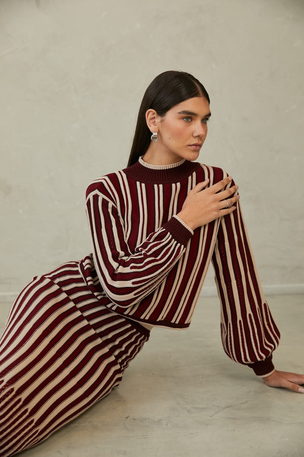 Knitted Top Elene by Alma Bianca