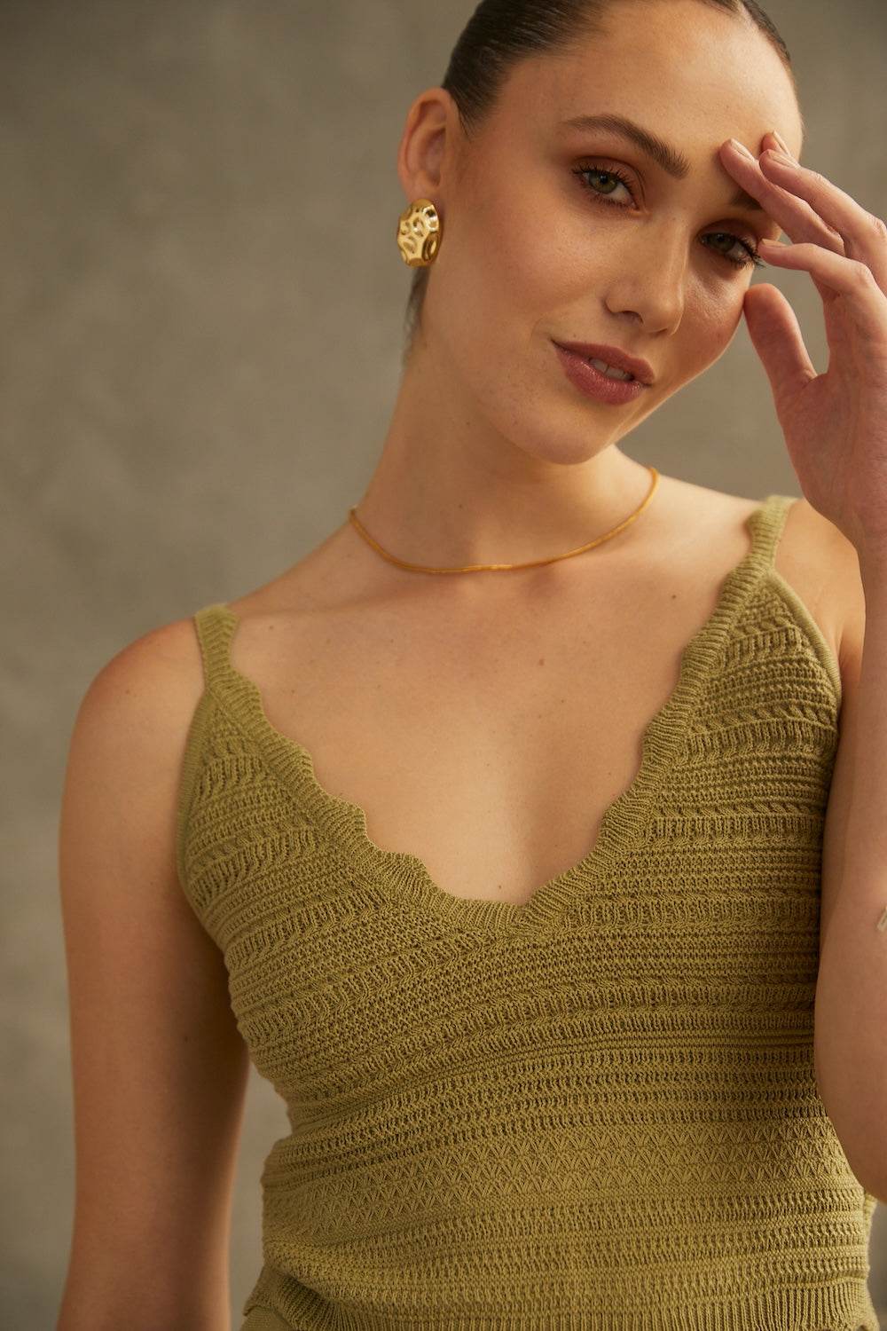 Knitted Top Maria José by Alma Bianca