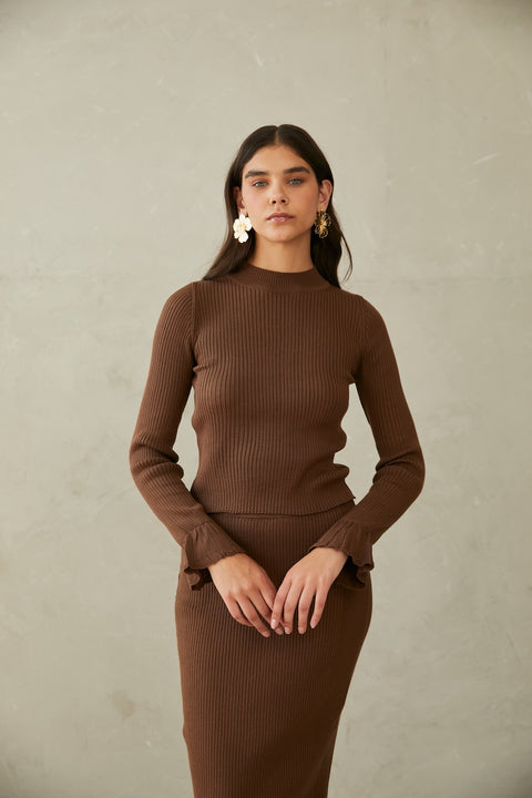 Knitted Top Rafaella by Alma Bianca