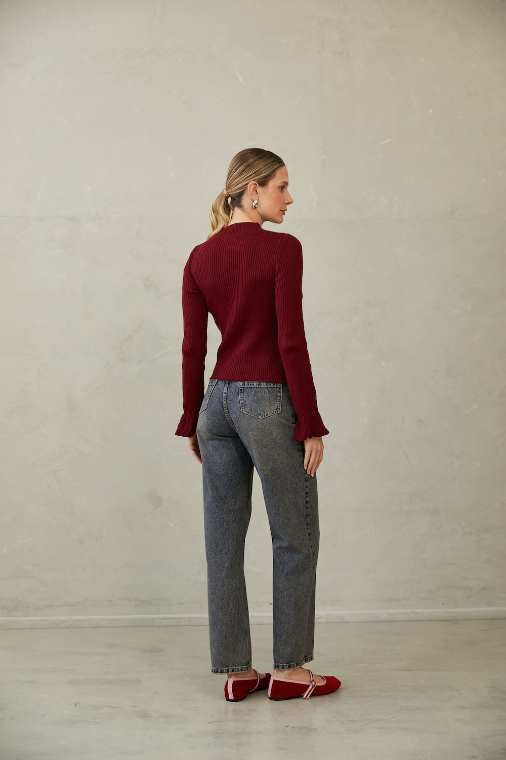 Knitted Top Rafaella by Alma Bianca