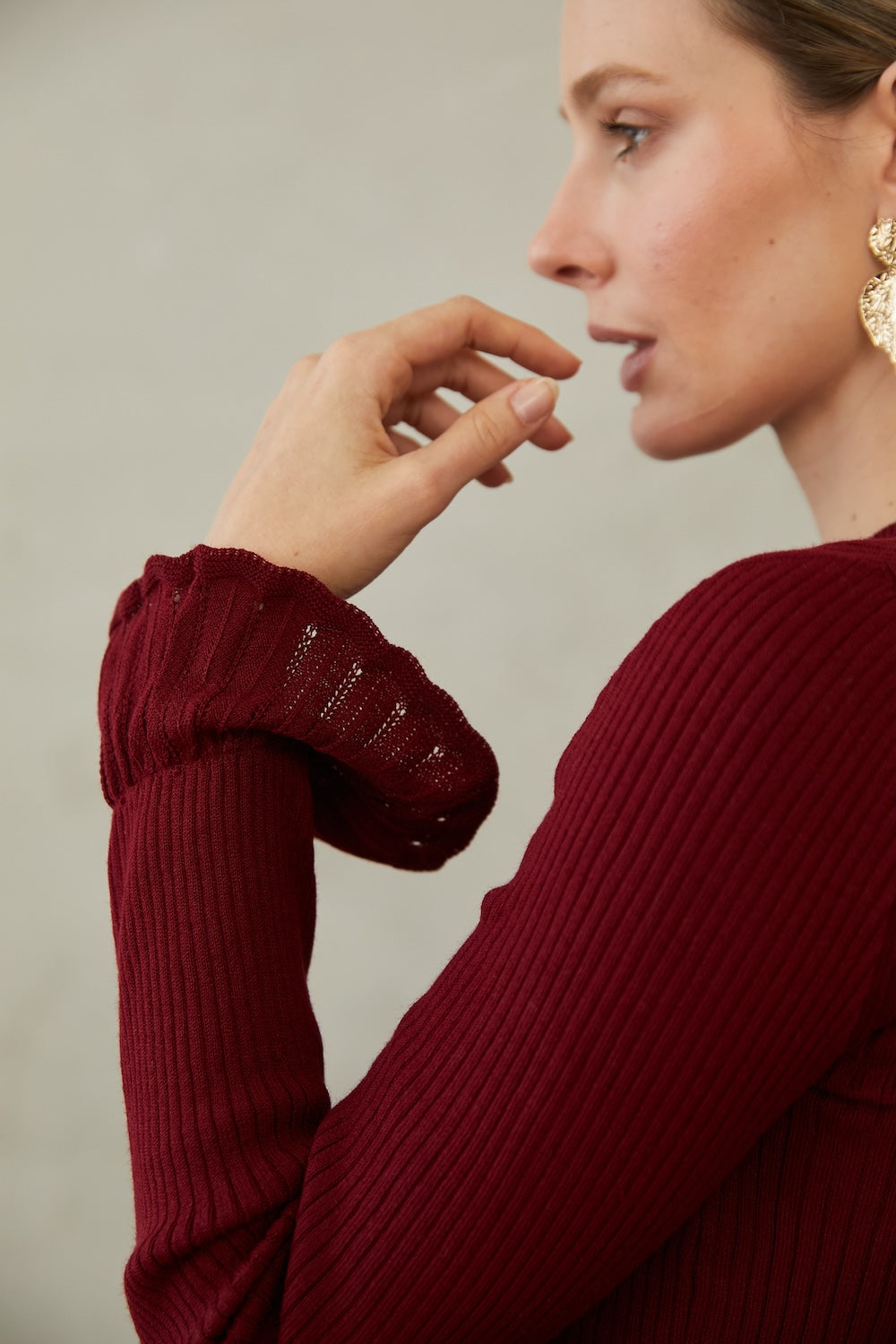 Knitted Top Rafaella by Alma Bianca