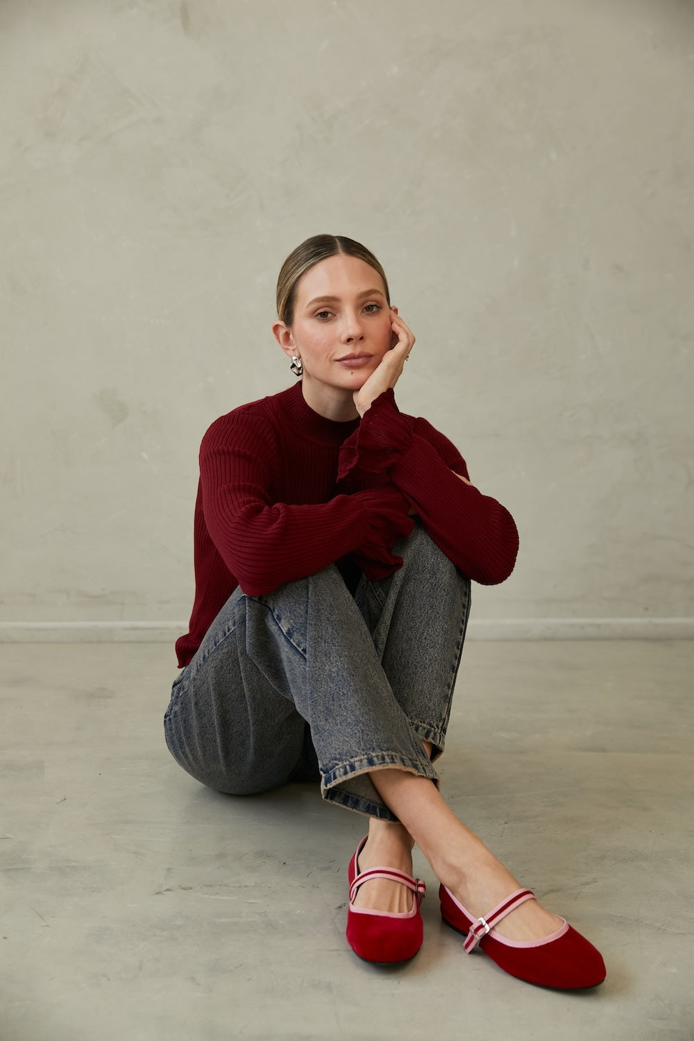 Knitted Top Rafaella by Alma Bianca