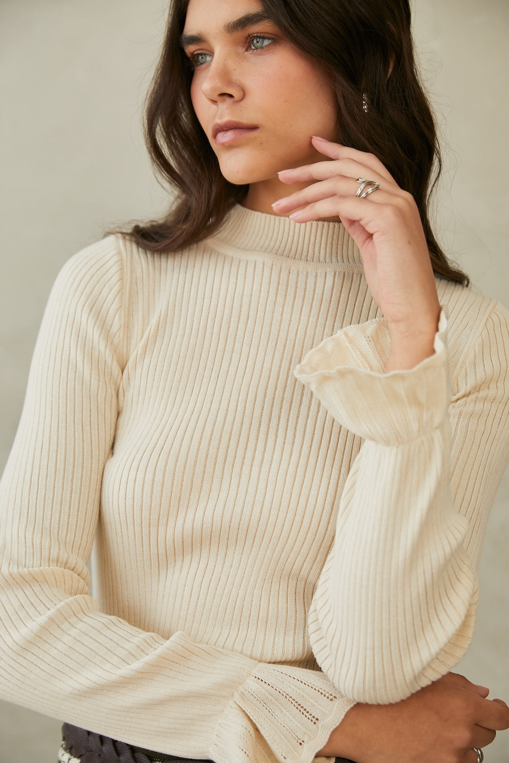 Knitted Top Rafaella by Alma Bianca