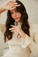 Knitted Top Rafaella by Alma Bianca