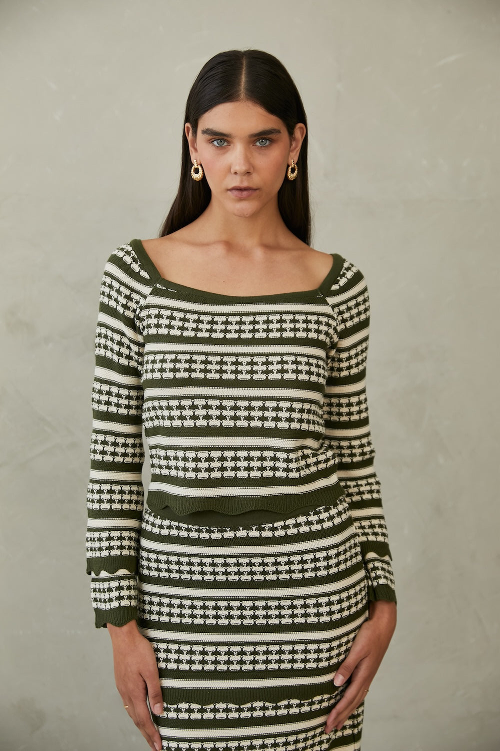 Knitted Top Sophie by Alma Bianca
